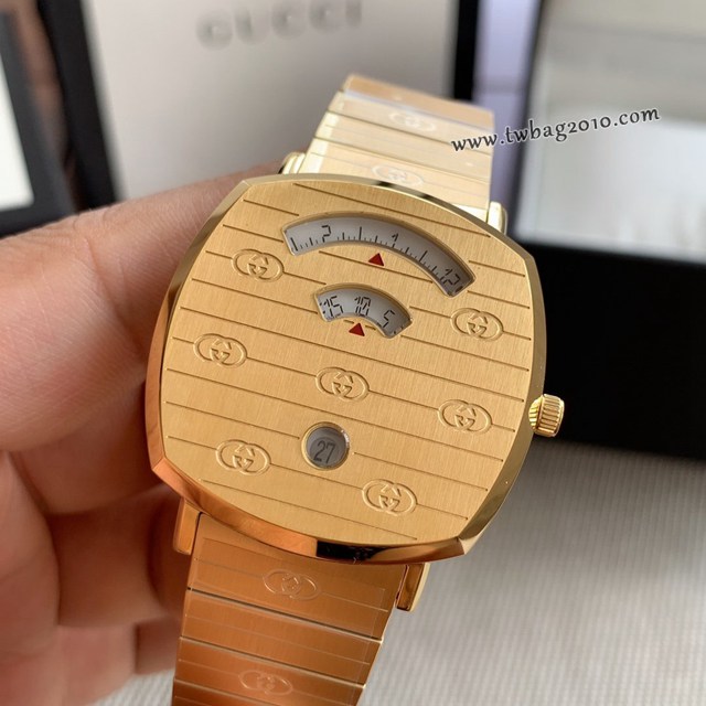 古馳鋼帶手錶 Gucci新款中性石英腕表  gjs2150